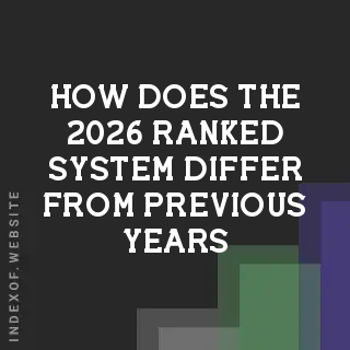 How does the 2026 Ranked System differ from previous years? Banners