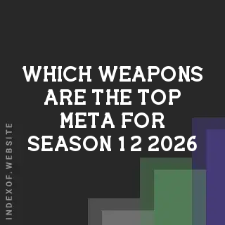 Which weapons are the Top Meta for Season 1 & 2 2026? Banners